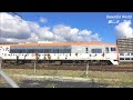 名車動く！元成田ｴｸｽﾌﾟﾚｽ ｸﾞﾘｰﾝ車 クロ253-1 廃車置き場から工場へ移動！EF65-1104廃車置き場構内移動！2021.10.18 JR長野総合車両センター　panasd 2494