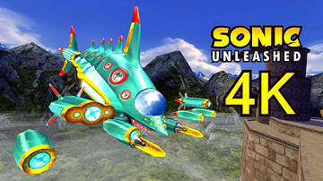 Sonic Unleashed Wii - BOSS - Egg Devil Ray - 4K 60 FPS