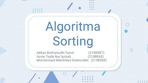 Kelompok 2 2B PEDIA | Tracing program Bubble Sort Ascending dan Selection Sort Descending.