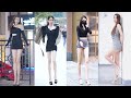 Mejores Street Fashion Tik Tok 2021 | Hottest Chinese Girls Street Fashion Style 2021 Ep.105