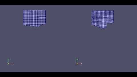 Meshing of Omega and Open W piston