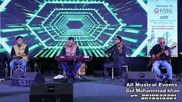 instrumental ek pyar ka nagma hai on violin with team of स्वर संगम EVENTOS