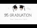 Bts v x jimin  95 graduation hanromeng lyrics