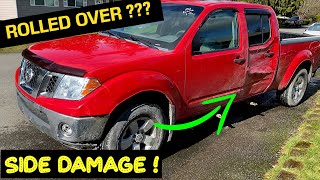 ✅ Rebuilding Rolled Over Nissan Frontier Truck