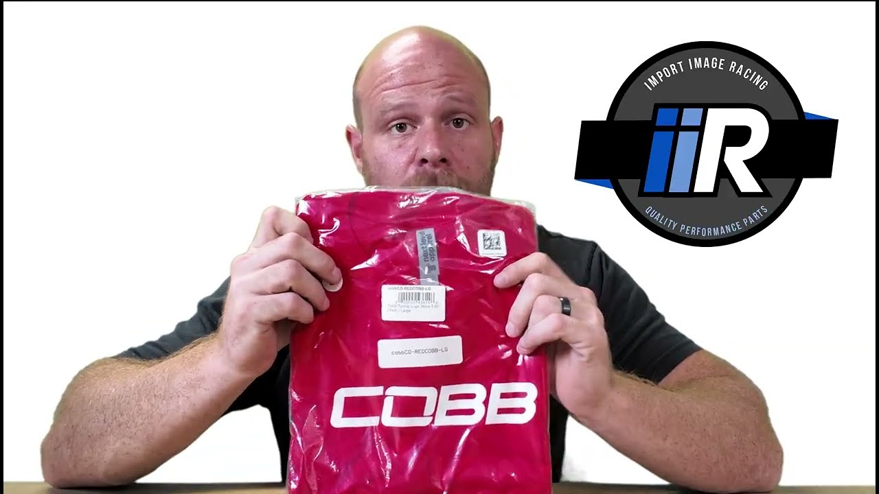 COBB Tuning Logo Men's T-Shirt Large Red | Premium Subaru Enthusiast Apparel | CO-REDCOBB-LG