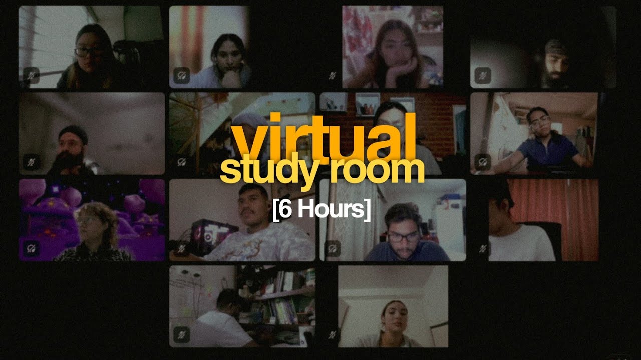 [🔴REC] 6 HOURS | 💻 Virtual Library | Study with Strangers, Stay ...