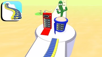 BATTERY RUN 3D ALL LEVELS GAMEPLAY ANDROID,IOS (LEVELS 23-24)