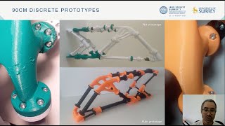 Hybrid fabrication of discrete topology optimized structures using 3D printing