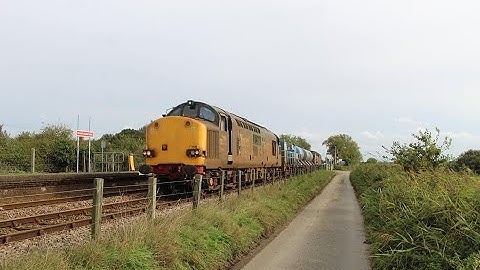 DRS 37059+37069 work 3S01 RHTT around Norfolk