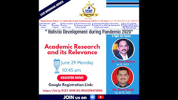 Day-13::: Academic Research and its Relevance