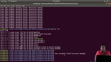 VoIP Traffic Analysis course sip srtp decrypt part2