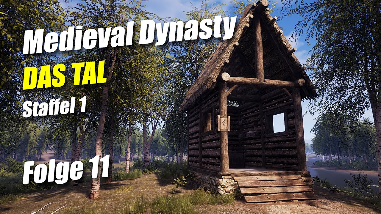 Medieval Dynasty | DAS TAL Staffel 1| Folge 11 - Grabungsschuppen & neue Dorfbewohnerin