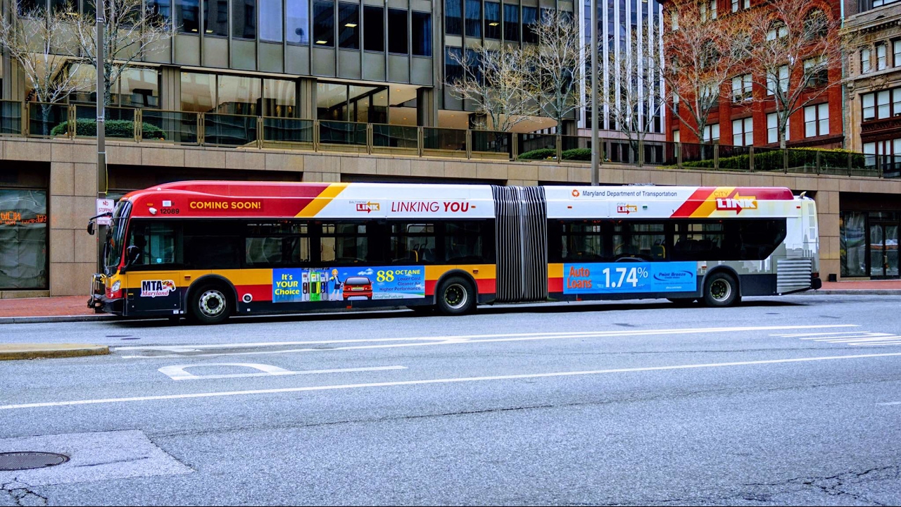 MTA Maryland 2012 New Flyer Xcelsior XDE60 #12084 & 12089 - YouTube