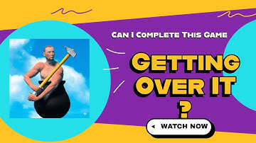 CAN I COMPLETE THIS GAME ?? GETTING OVER IT GAMEPLAY  #1 || NSStudio