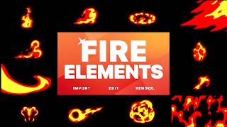 Fire Kit - Free Moving Flame Overlays for Video (Ae, Pr, Dr, FCPX)