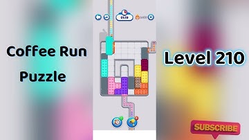 ☕ Coffee Run Puzzle Level 210 Walkthrough 🔍 | Coffee Run Level 210