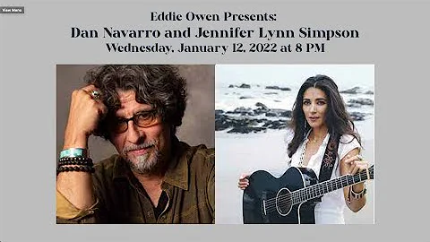 Dan Navarro and Jennifer Lynn Simpson [livestream]...