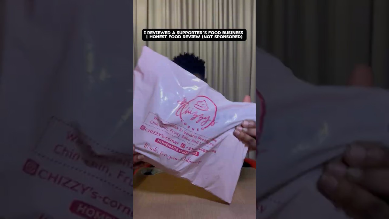 I Reviewed a Supporter’s Food Business in Lagos 🇳🇬 | Honest Food Review (Not Sponsored)