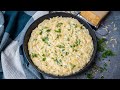 Creamy garlic parmesan orzo