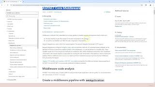 3.8  Built in Middleware Components