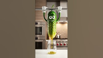 Mr Cucumber 🥒🤣 #ai #funny #midjourney #watermelon #comedy