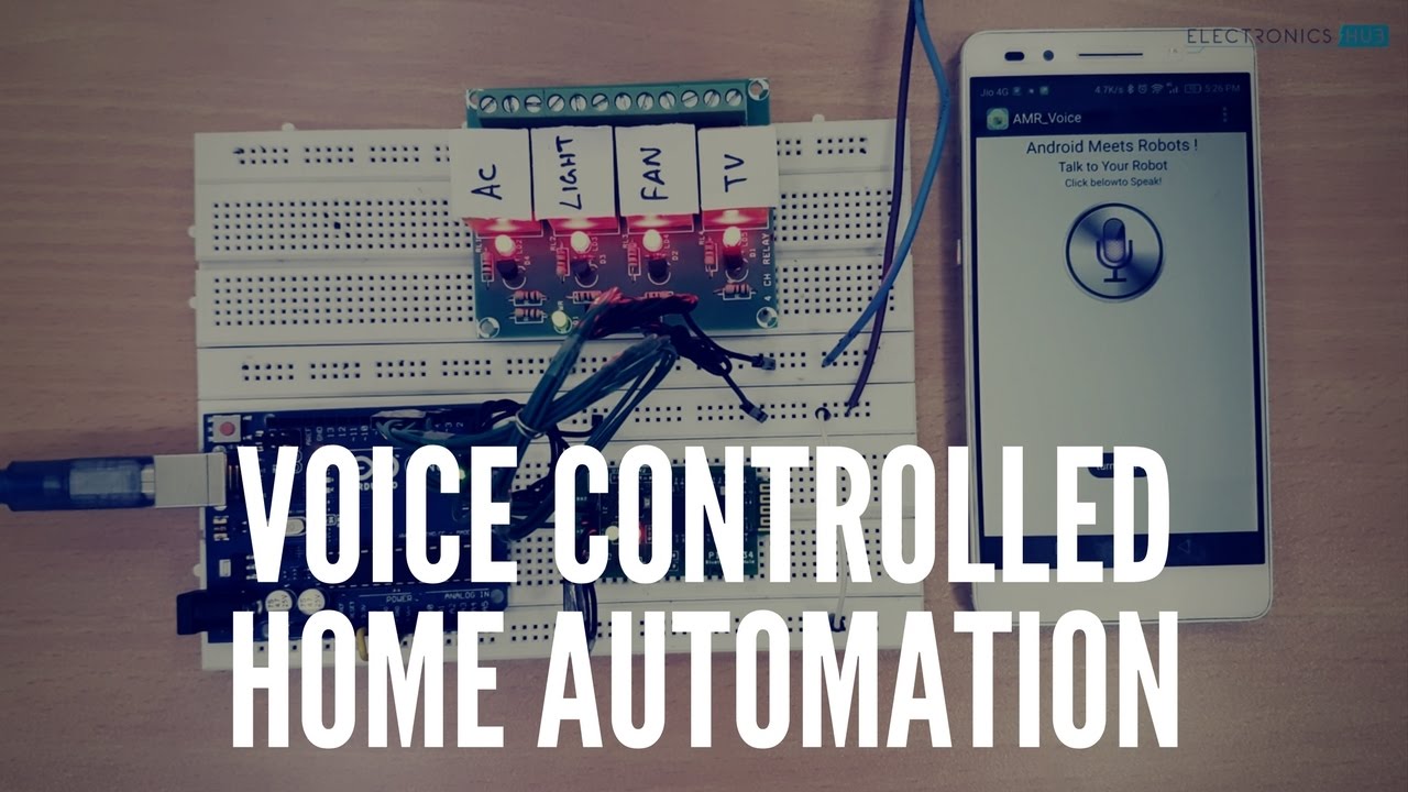 Voice Activated Home Automation By