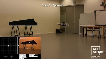 Autonomous UAV Windmill Blade Inspection Demo using Vision