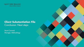 Client Substantiation File: Conclusion