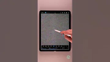How To Do A TIKTOK Color Picking Trick In PROCREATE Shorts 