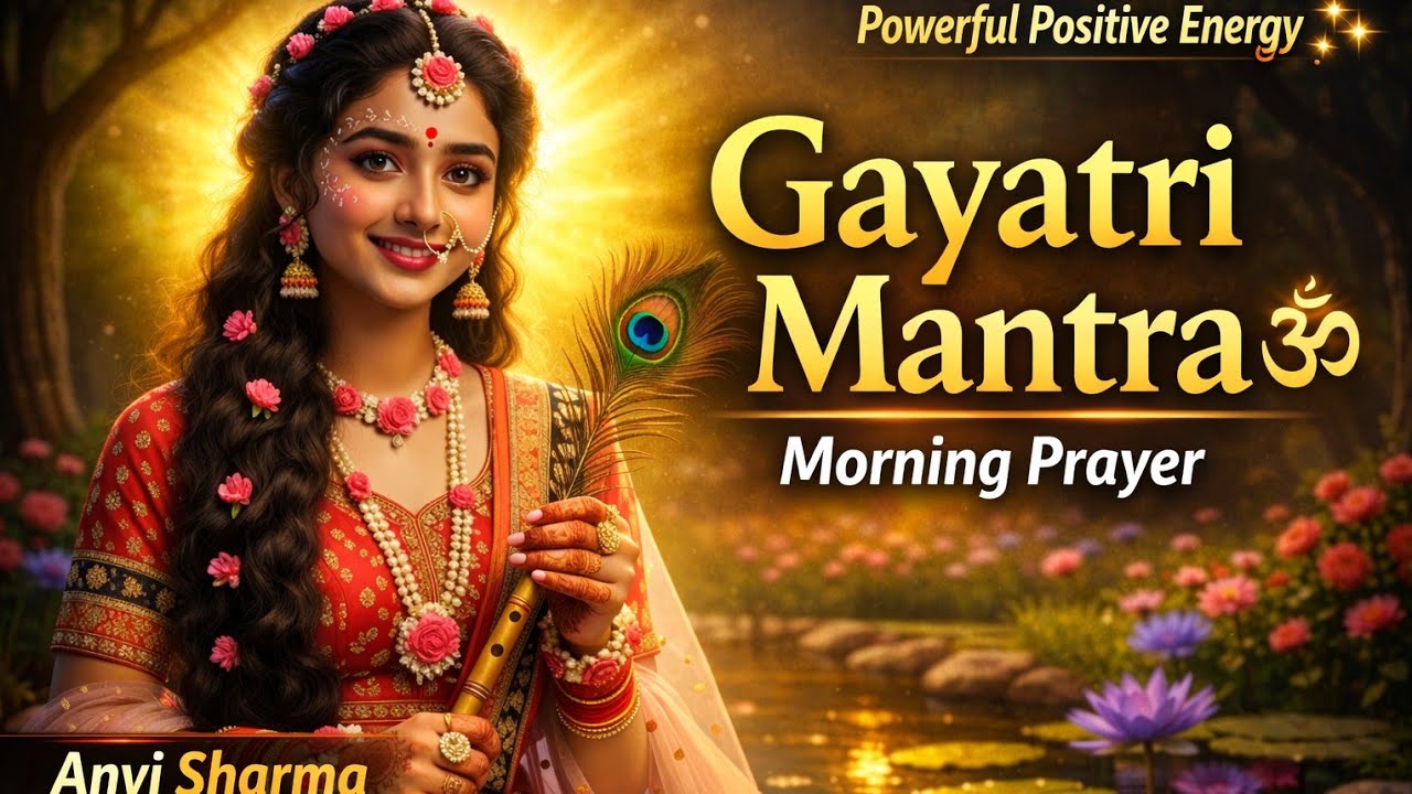 Most Powerful Gayatri Mantra Chanting | Start Your Day With Positivity | Anvi Sharma