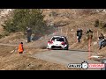 Test rallye monte carlo 2020  sebastien ogier  flat out  snow  rallyechrono