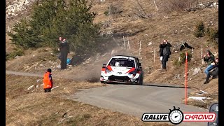 Test Rallye Monte Carlo 2020 - Sebastien Ogier - Flat out & Snow - RallyeChrono