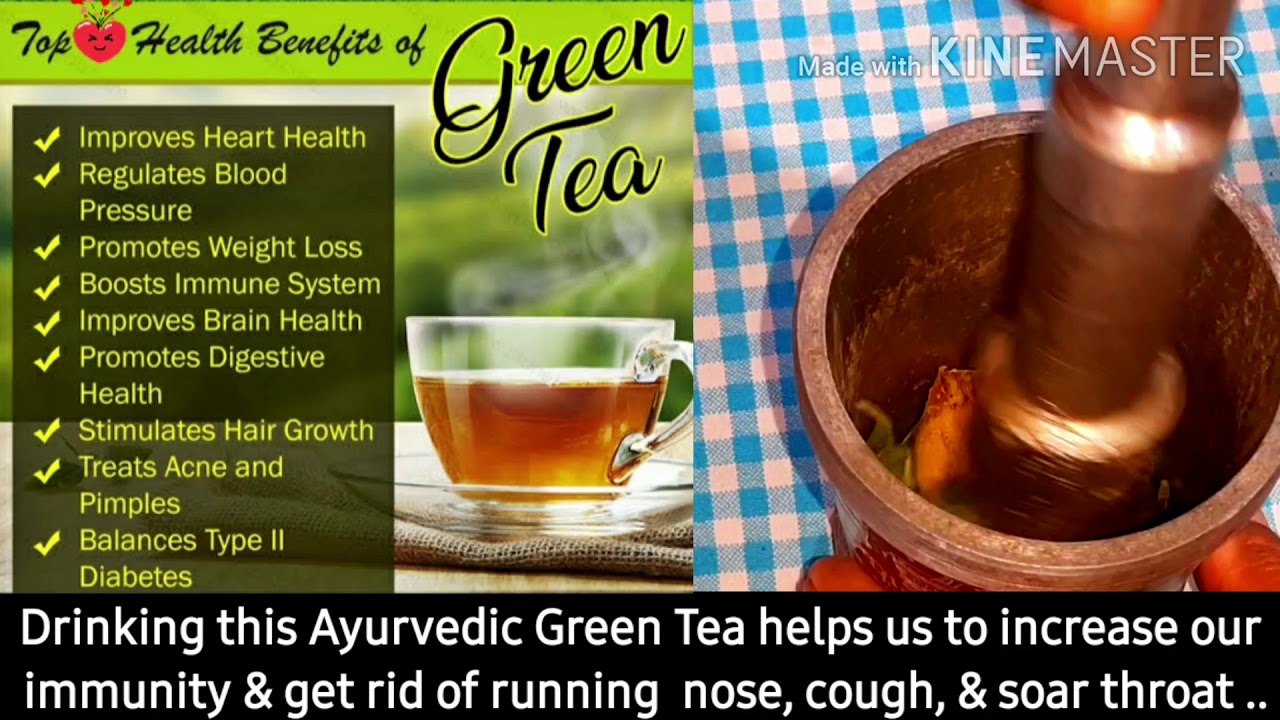 Ayurvedic Green Tea Remedies for Obesity, Hypertension, Heart disease, Cancer, Aging, Flu