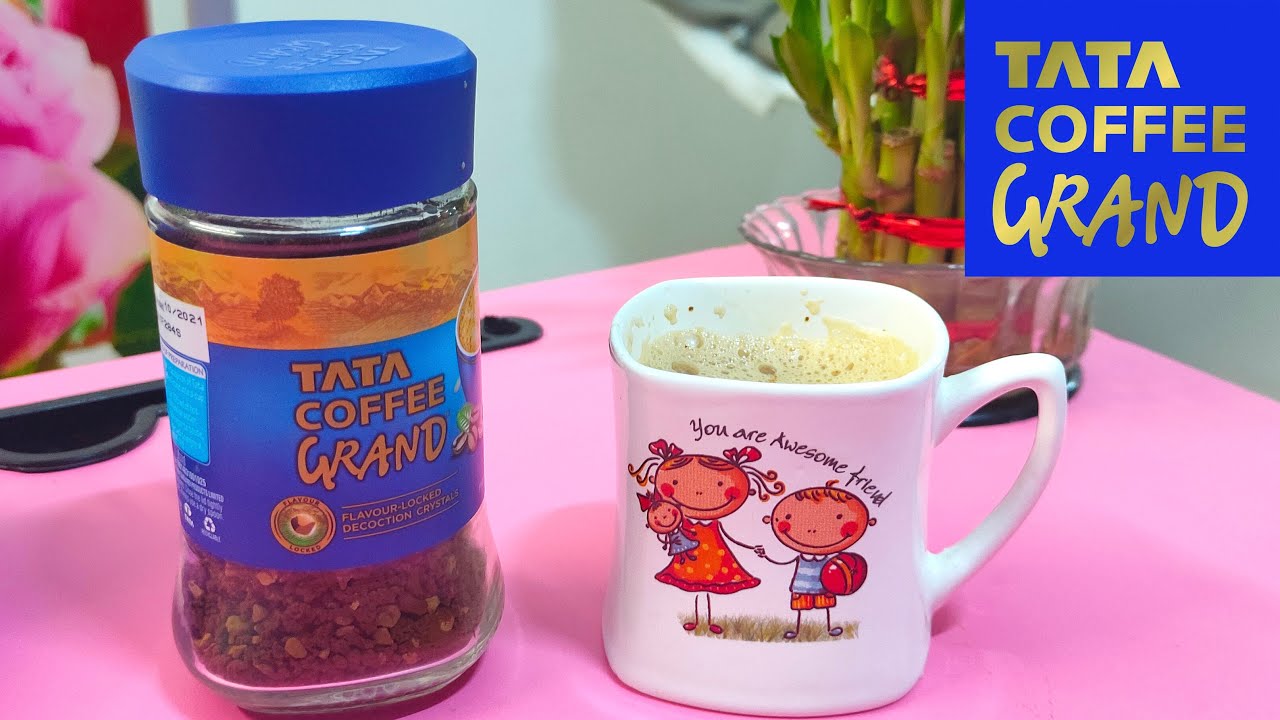 Tata Coffee Grand Review | Tata Coffee Grand | How to Make Tata Coffee Grand | Instant Filter Coffee