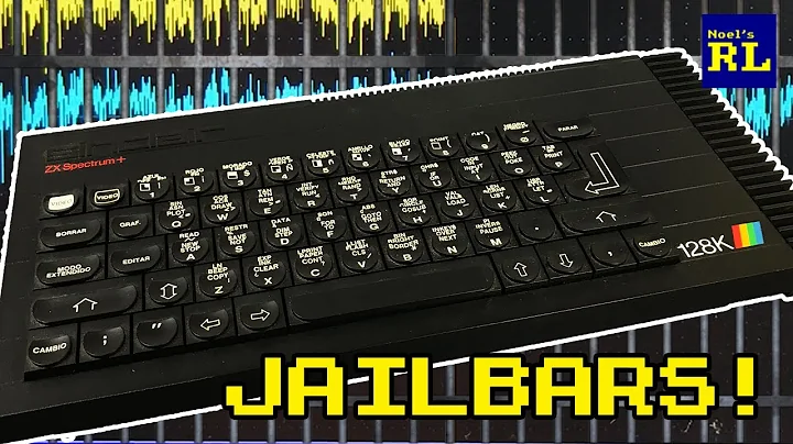 ZX Spectrum 128K "Toastrack" Repair and Jailbar Reduction