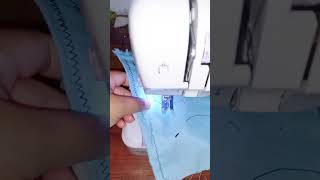 Hasil jahitan no.11 #mesinjahitportabel #sewing #tutorialmenjahit #belajarmenjahit