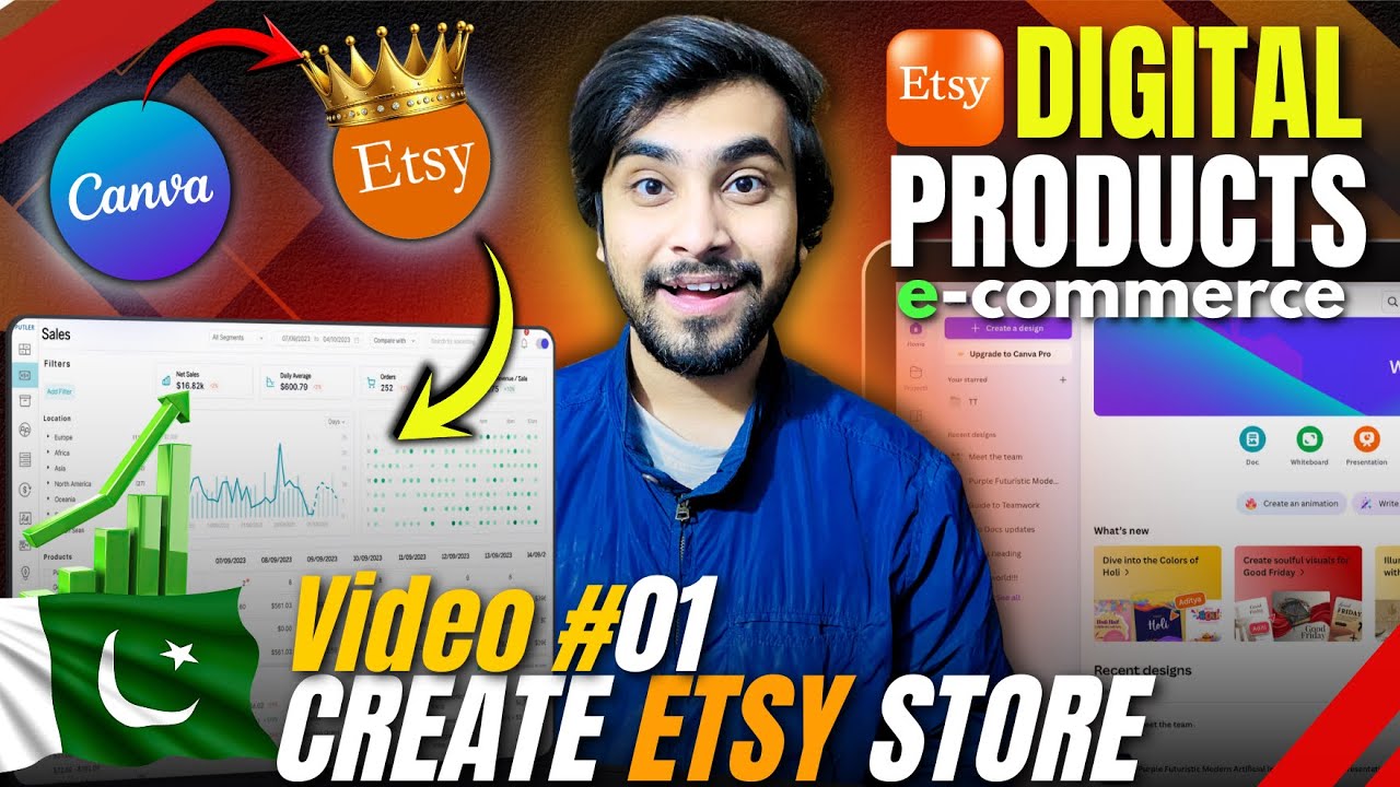 Etsy Digital Products Complete Course 2026 | Create Etsy Store for Digital Products 