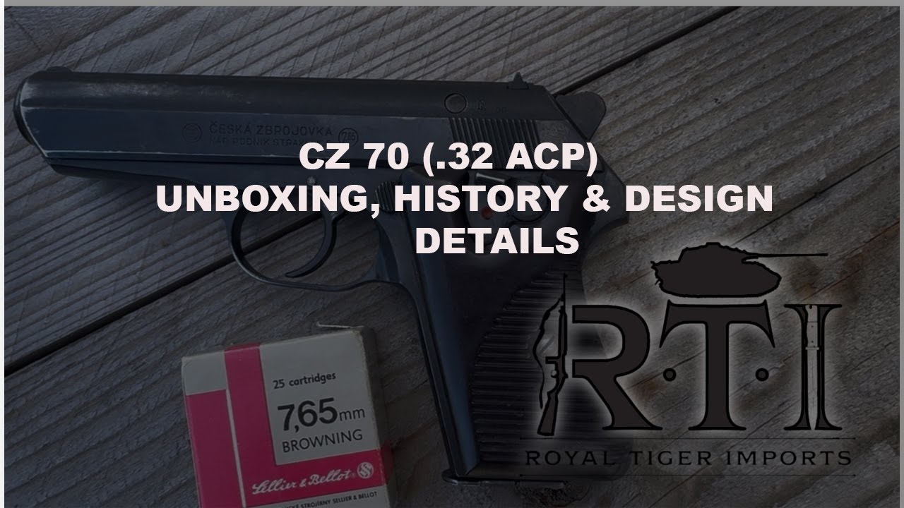 Распаковка и первый взгляд на CZ-70 — винтажный .32 ACP