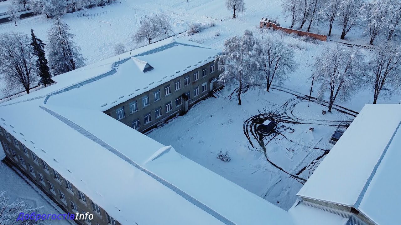 Зимові ведути села Доброгостів