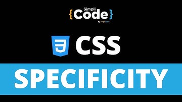 CSS Specificity Explained | CSS Specificity Rules With Examples | CSS for Beginners | SimpliCode