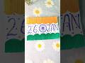 easy card for republic day🇮🇳#youtubeshorts #republicday #shorts #india #cards #trending #indian #yt