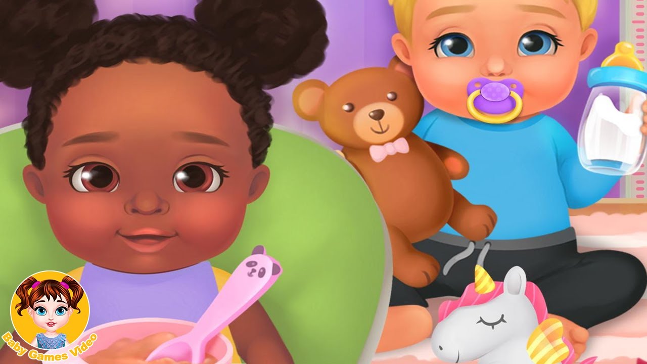 Chic Baby 1&2 - Dress up and baby care games for kids - BabyGames Video