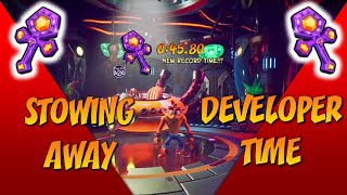 Stowing Away (0:45.80) - Crash Bandicoot 4 Developer Time Trials