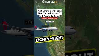 Pilot Diverts Delta Flight After “Suspicious Item”… 294 People On Board