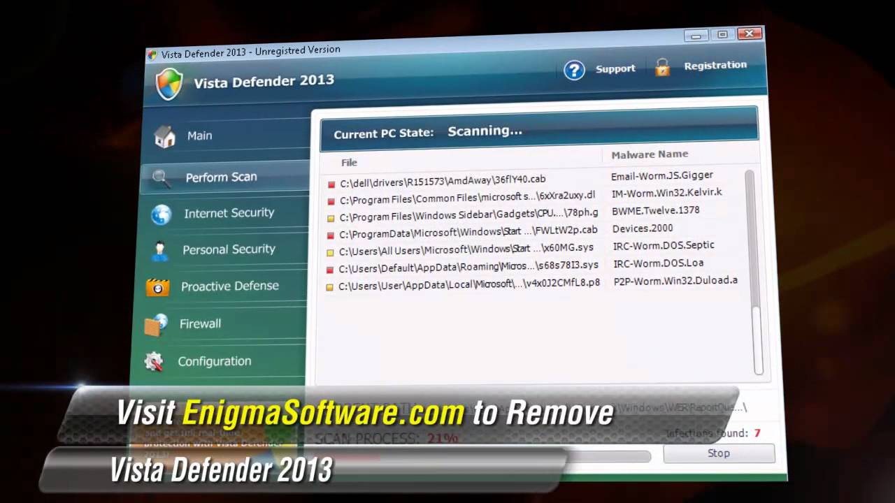 What is Vista Defender 2013?