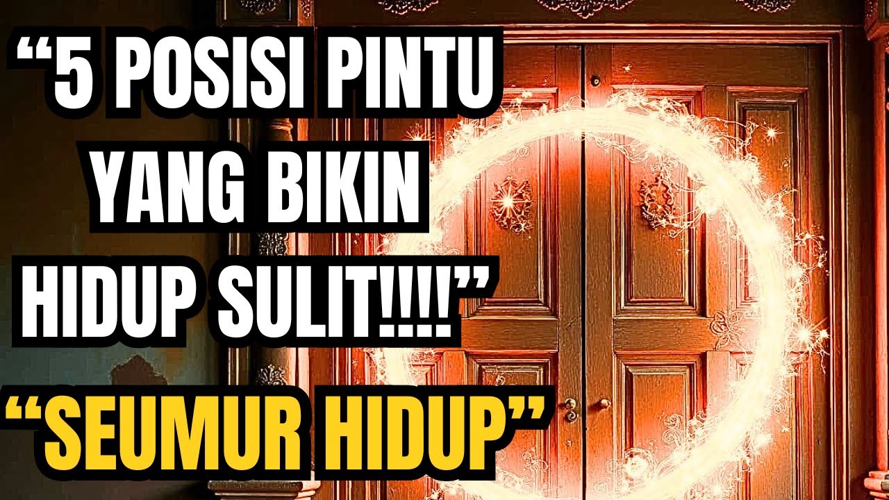5 Letak Pintu Rumah yang Menghalangi Turunnya Rezeki dari Gusti