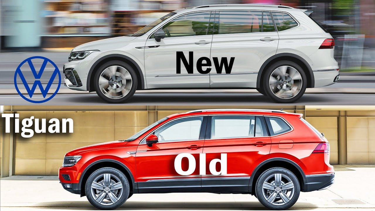 New Volkswagen Tiguan Allspace vs old