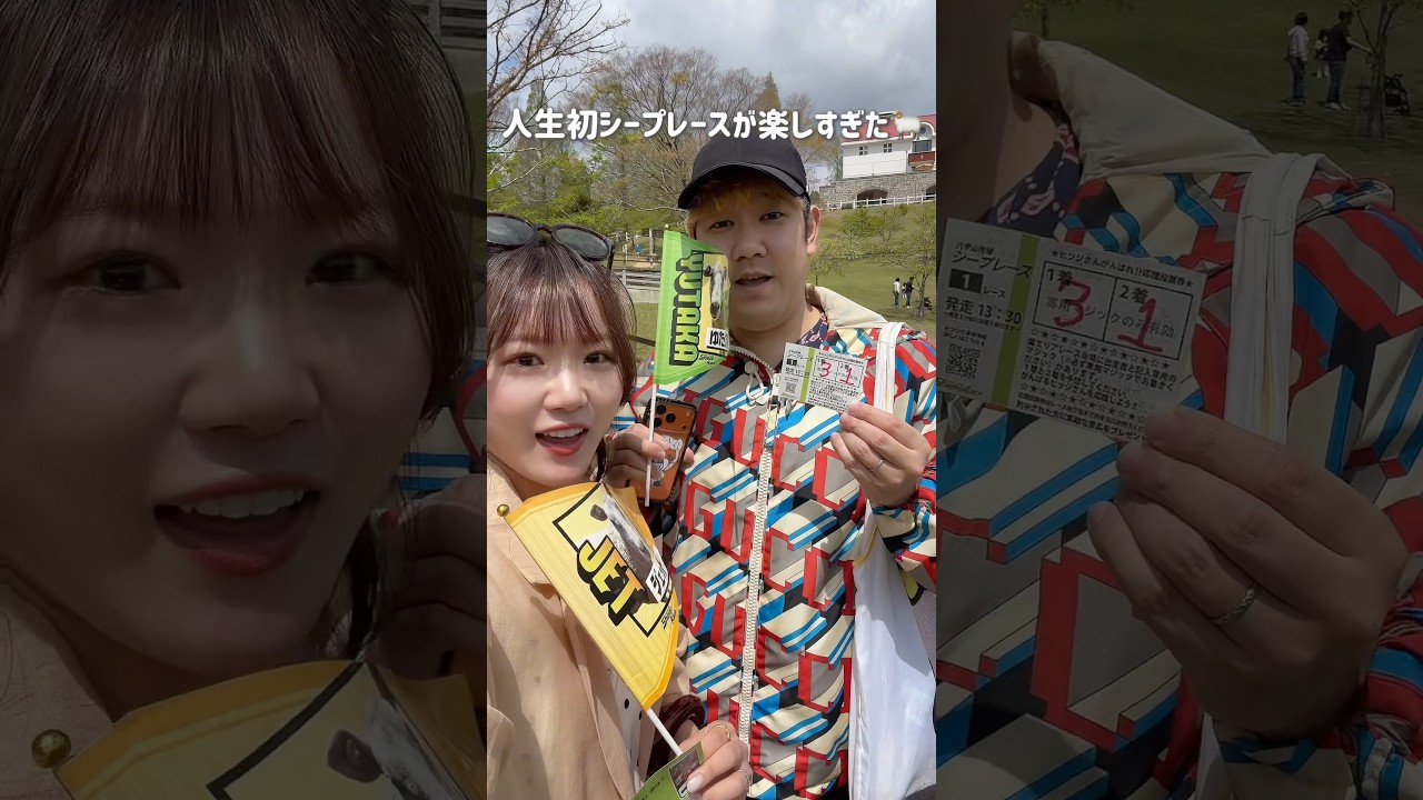 平和すぎる羊レースを予想する夫がガチすぎて爆笑