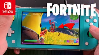 FIRST TOP IN CHAPTER 2 SEASON 2 - Fortnite on the Nintendo Switch Lite #85