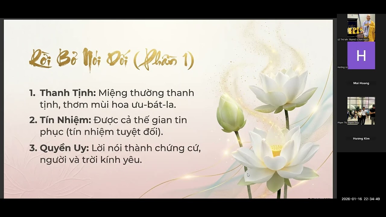 THẬP THIỆN NGHIỆP ĐẠO: CÔNG THỨC TÁI CẤU TRÚC NÃO BỘ - 16/01/2026